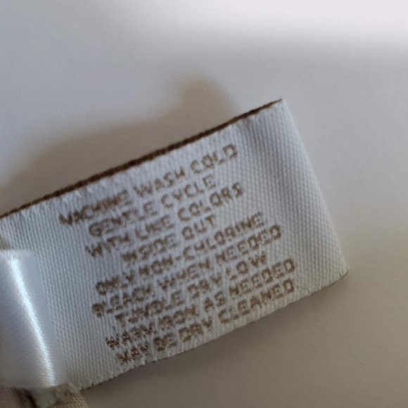 Chico's Striped Jeweled Neckline Short Sleeve Nautical Top Size Large - Picture 6 of 6